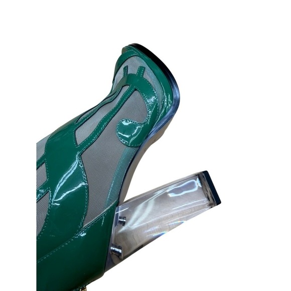 "Katy Perry" The Richie Mesh $ Sign Heel Booties Gr. 8.5M PLZ READ! FINAL SALE - Picture 11 of 15